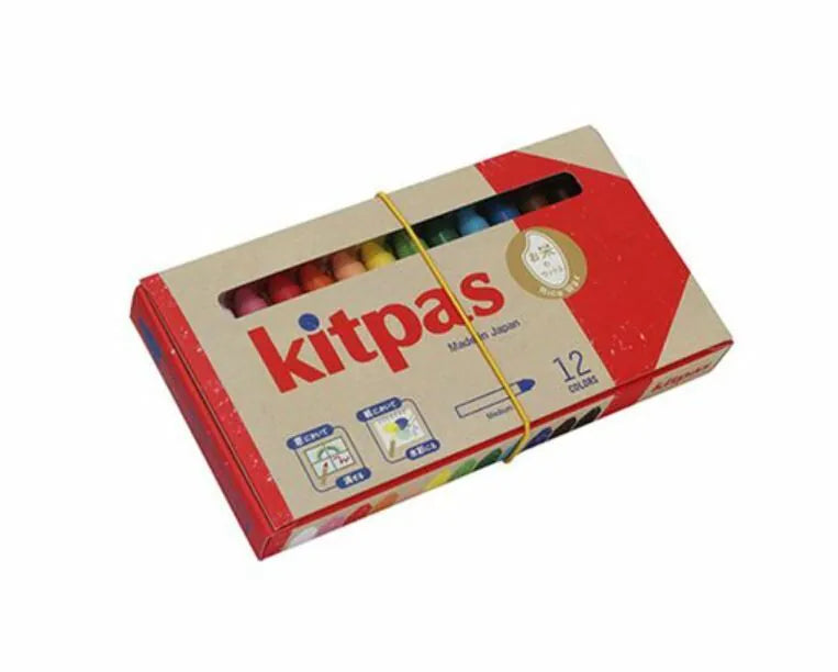 日本製Kitpas環保無毒水洗米蠟筆（2023 iF設計獎）