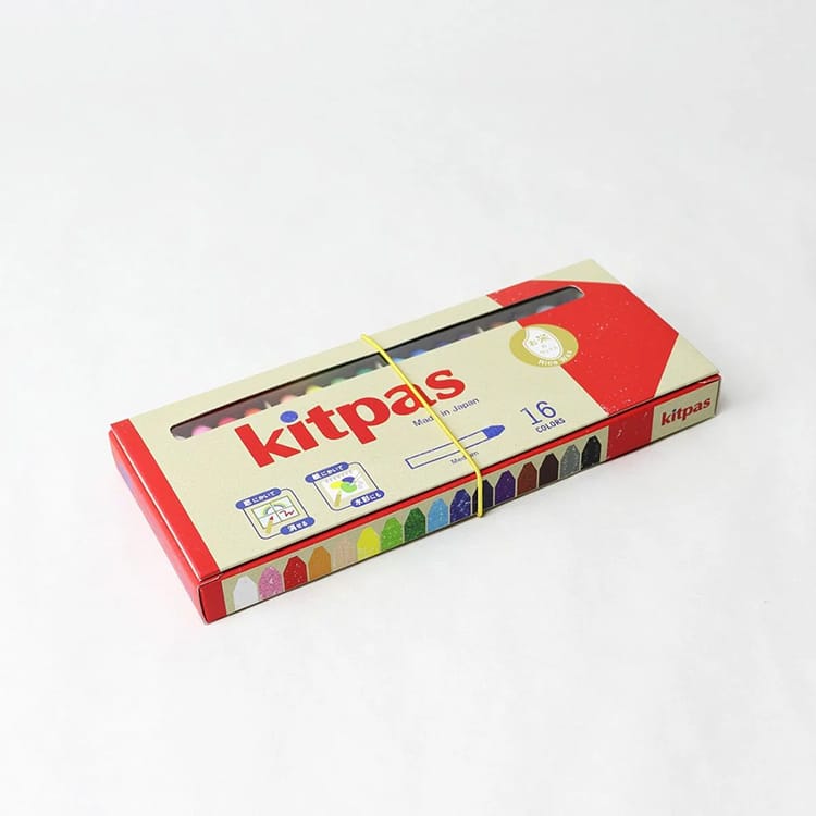日本製Kitpas環保無毒水洗米蠟筆（2023 iF設計獎）