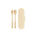 Moyuum Baby Feeding Spoons(2P)w/Case Set