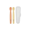 Moyuum Platinum Silicone Baby Food Spoon W/Case Set