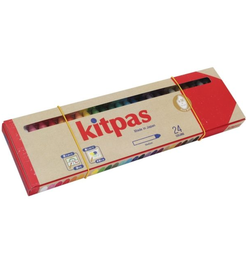 日本製Kitpas環保無毒水洗米蠟筆（2023 iF設計獎）