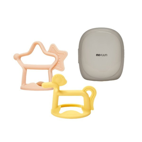 MOYUUM  Platinum Silicone Baby Teether Gift Set
