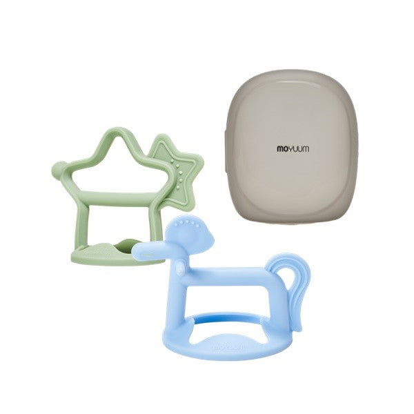 MOYUUM  Platinum Silicone Baby Teether Gift Set