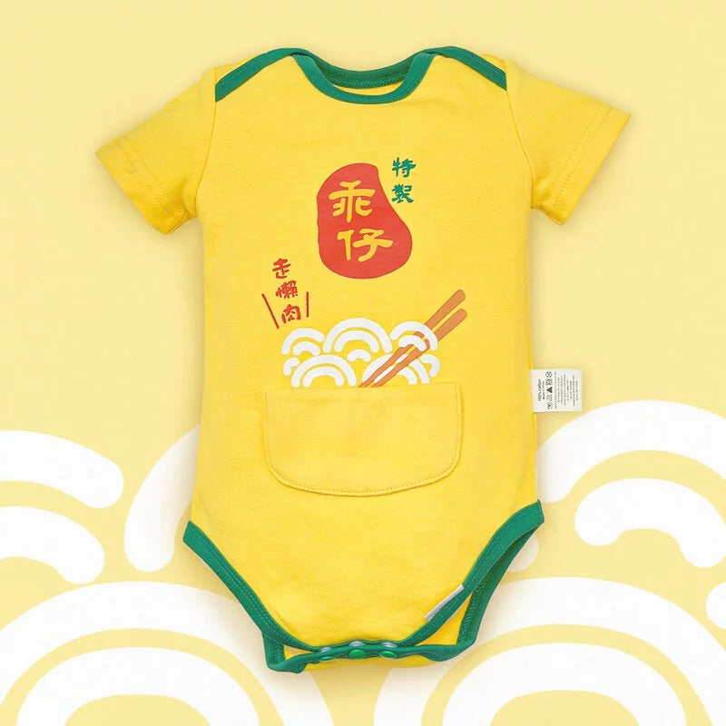 OMYMONSTER Gwaai Jai Short Sleeves Bodysuits