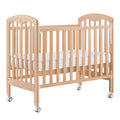 Baby Star Cozzi Baby Cot with 4" Mattress - Natural / European Beech