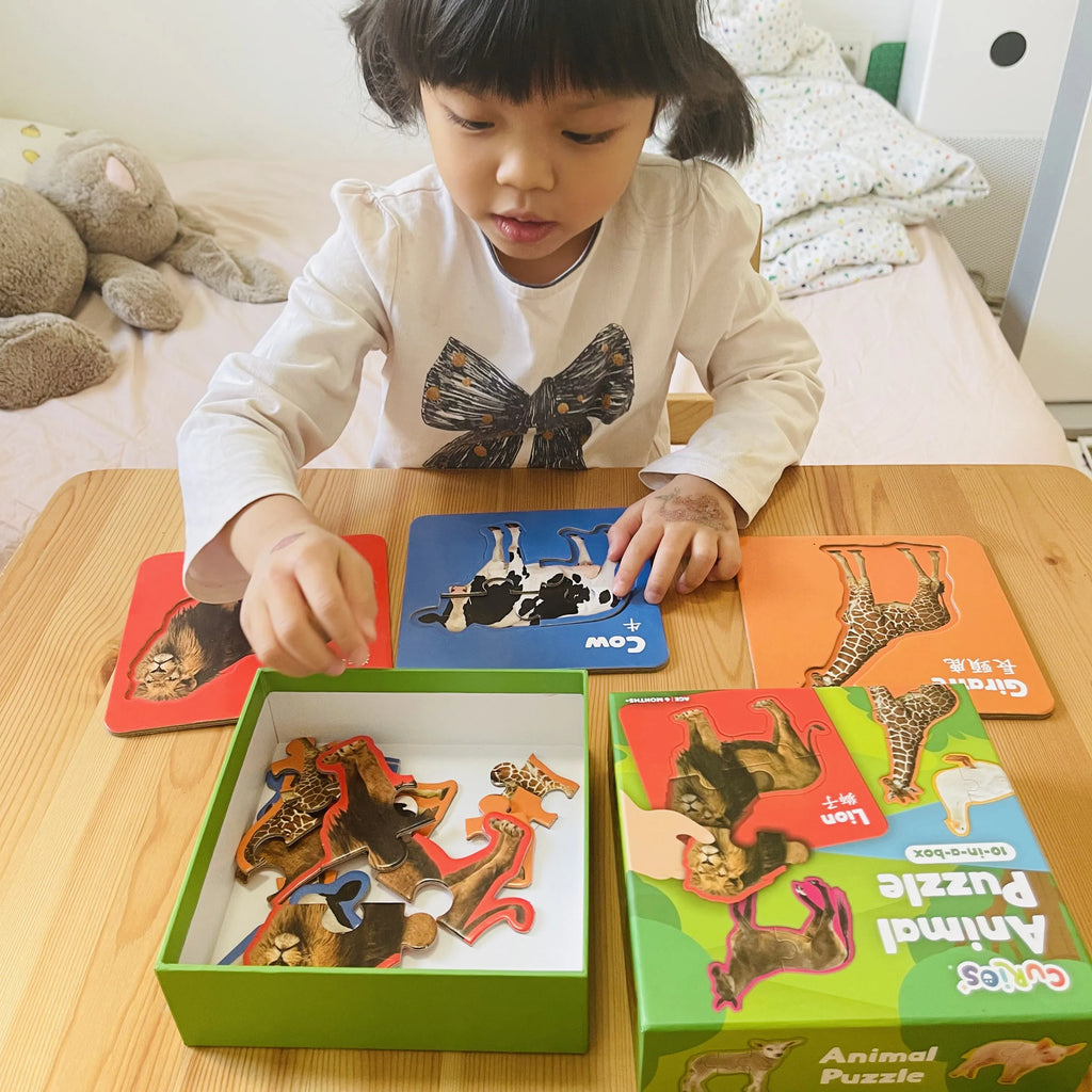 CuriosⓇ 動物幼兒拼圖（10種）
