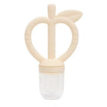 MOYUUM - Platinum Silicone Apple Baby Teether & Fruit Net Set