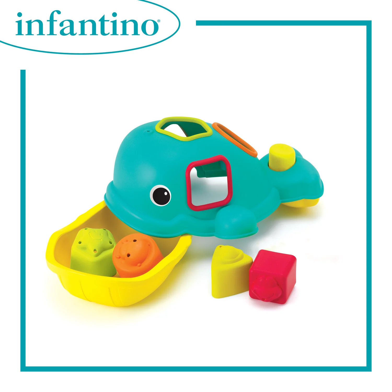 Infantino 形狀分類小鯨魚