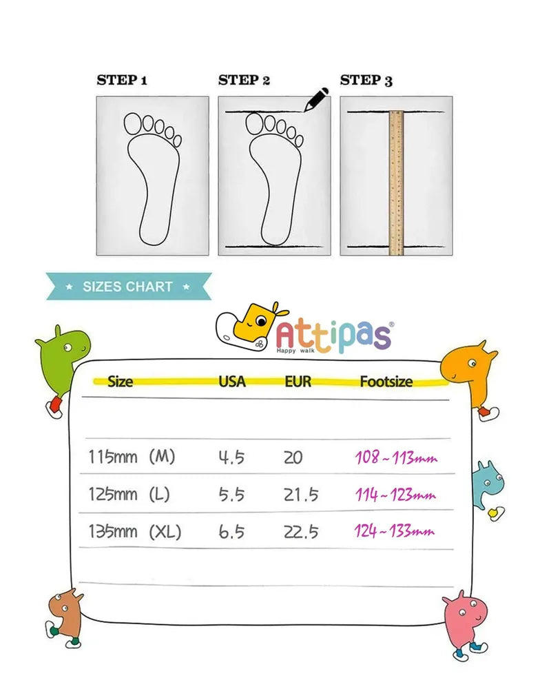 Attipas 韓國製 嬰幼兒學步鞋