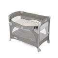 Baby Star Cozzi+ Baby Cot (Toddler Bed) with 4" Mattress - White / European Beech