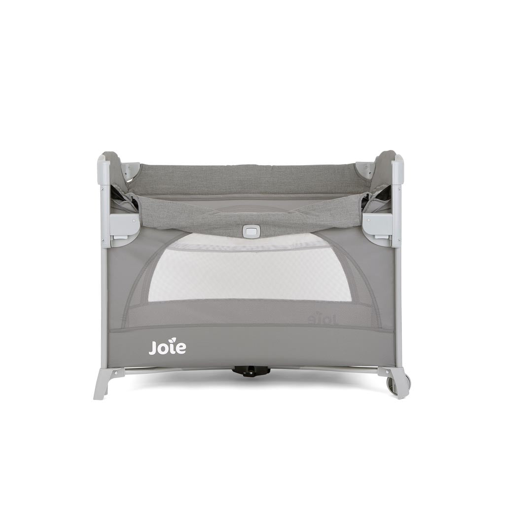 Baby Star Cozzi+ Baby Cot (Toddler Bed) with 4" Mattress - White / European Beech